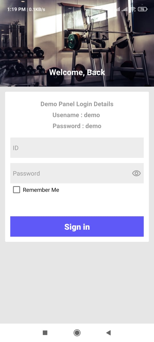 global gym software login page