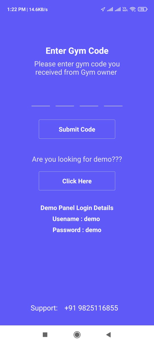 global gym software login page